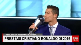 Rentetan Prestasi Gemilang Ronaldo di 2016