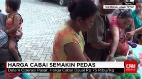 Warga Serbu Operasi Pasar