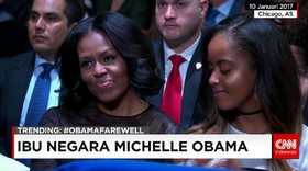 Sosok Ibu Negara Michelle Obama