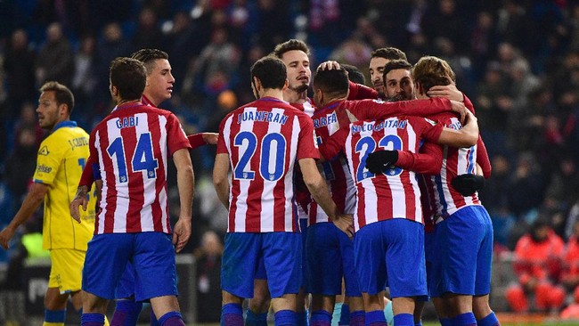 Kekalahan 2-3 dari Las Palmas di Vicente Calderon tak menghentikan langkah Atletico Madrid untuk lolos ke perempat final Copa del Rey 2016/17.