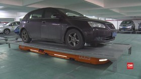 China Kembangkan Teknologi Parkir Mobil Otomatis