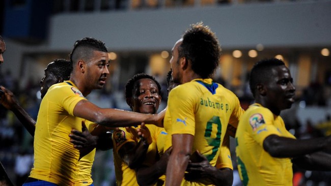 Sudah dua kali timnas Gabon menembus perempat final Piala Afrika yaitu 1996 dan 2012. Dalam dua kesempatan itu ada ikatan keluarga Aubameyang di timnas Gabon.