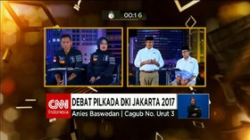 Ahok-Djarot Cecar Agus-Sylvi Soal Program Kartu Satu Jakarta