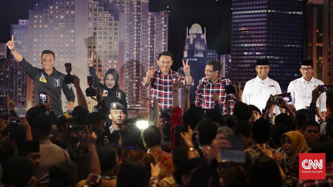 Masa kampanye pilkada DKI Jakarta hanya tersisa satu hari. Para kandidat menyiapkan strategi khusus selama satu minggu menjelang pencoblosan.