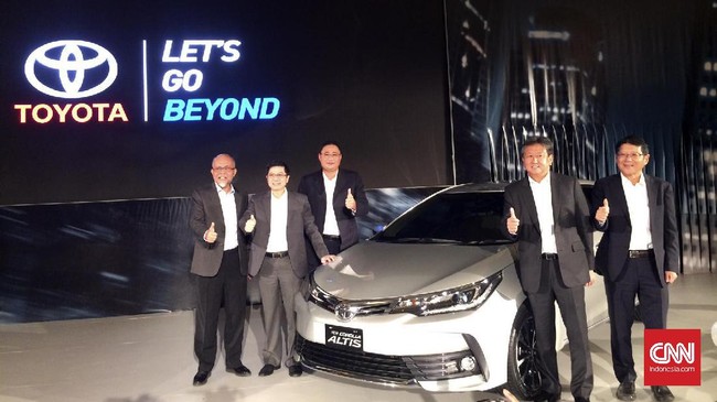 Toyota memperkenalkan New Corolla Altis dengan konsep desain advance, dengan tampilan modern dengan sisi eksterior lebih prestisius.