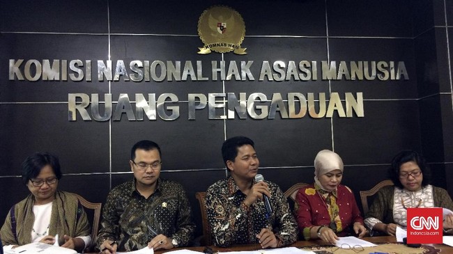 Data Komnas HAM 2016 menunjukkan institusi Polri dilaporkan sebanyak 2.290 dari total laporan sebanyak 7.188.