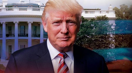 Trump Injak Gedung Putih