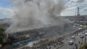 Keluh Kesah Pedagang Pasar Senen Usai Kebakaran