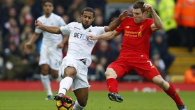 Skor Kacamata Liverpool Vs Swansea di Babak Pertama