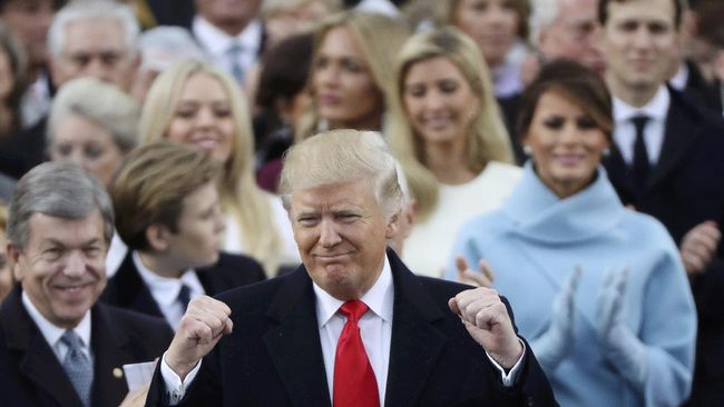 Dalam pidato inaugurasinya, Trump diduga mengutip kalimat yang diucapkan oleh Bane dalam film 'Batman: The Dark Knight Rises'.