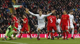 Menang 3-2, Swansea Rusak Rekor Kandang Liverpool