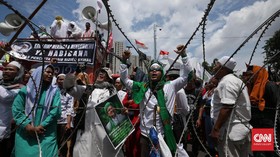 FPI Klaim Tak Kerahkan Massa Kawal Pemeriksaan Rizieq