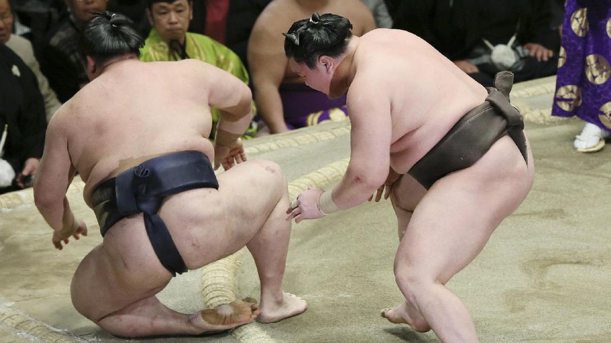 Potret Atlet Sumo Penyelamat Wajah Jepang