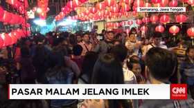 Pasar Malam Jelang Imlek