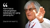 Mengingat Kontroversi di Balik Ucapan Bernie Ecclestone Kontroversi selalu membuntuti Bernie Ecclestone setiap ia melangkah. Mantan orang nomor satu di F1 itu juga terkenal dengan kata-kata yang menyalak.