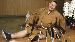 Potret Atlet Sumo Penyelamat Wajah Jepang