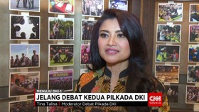 Tina Talisa Moderator Debat Pilkada Kedua