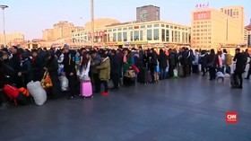 Jutaan Warga China Mudik untuk Imlek