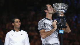 Foto Terbaik Drama Kolosal Federer vs Nadal