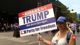Sejumlah Warga Australia Dukung Trump Larang Imigran Muslim