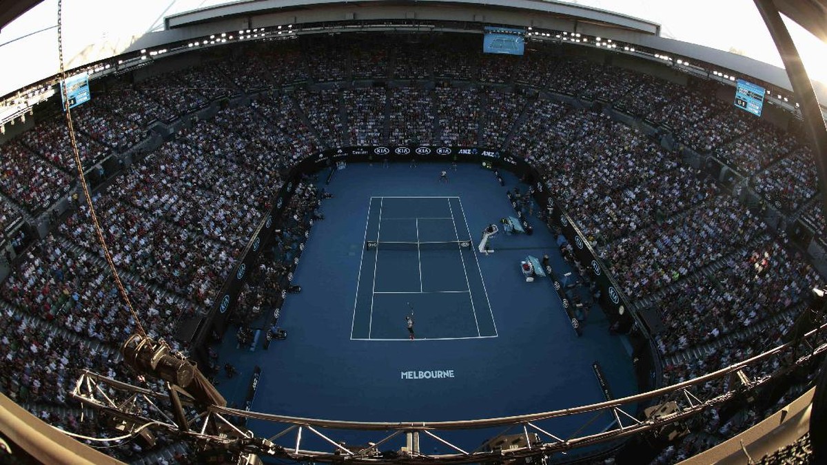 Foto Terbaik Drama Kolosal Federer vs Nadal