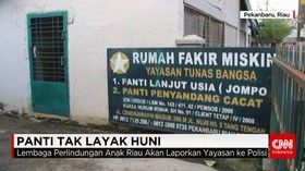 Lembaga Perlindungan Anak Temukan Panti Jompo Tak Layak Huni