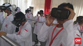 1000 Guru Disiapkan Pakai Teknologi VR Untuk Mengajar di RI