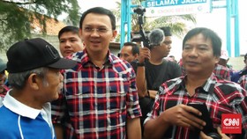 Gelar Kampanye di Pulau Kelapa, Ahok Disemangati Warga