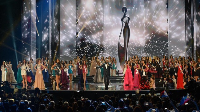Momen Bahagia Pencarian Miss Universe di Manila
