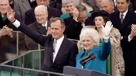 4 Mantan Presiden AS Hadiri Pelayanan Pemakaman Barbara Bush