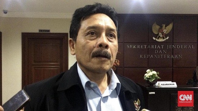 Ketua MK I Dewa Gede Palguna menegaskan putusan yang melarang pengurus partai politik jadi anggota DPD sudah berkekuatan hukum tetap dan berlaku di pemilu 2019.