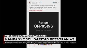 Kampanye Solidaritas Sebuah Restoran di AS