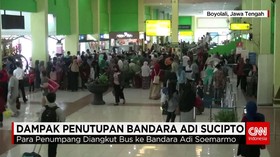 Penerbangan Yogyakarta Dialihkan ke Bandara Adi Soemarmo