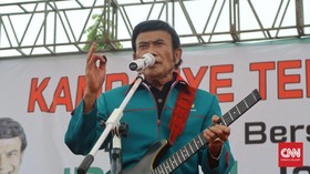 Rhoma Irama Dijadwalkan 'Menggoyang' Pelantikan Anies-Sandi