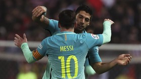 Momen Barcelona Curi Kemenangan di Vicente Calderon