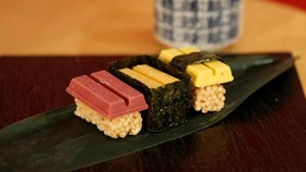 Ada Sushi Terbuat dari Cokelat di Jepang