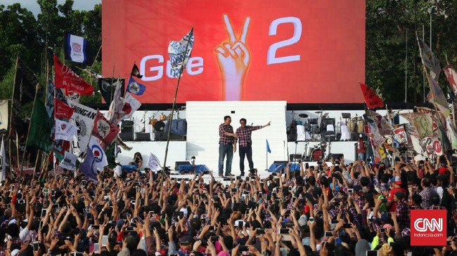 Ahok dan Djarot juga mengajak seluruh relawan dan pendukung untuk menciptakan pilkada yang damai, sejuk dan tanpa intimidasi.