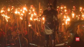Festival Api Viking Digelar di Pulau Terpencil Skotlandia