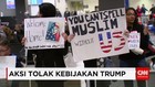 Tolak Kebijakan Trump, Warga AS Sambut Pendatang di Bandara