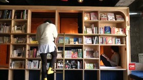 Jepang Punya Hotel yang Memanjakan Kutu Buku