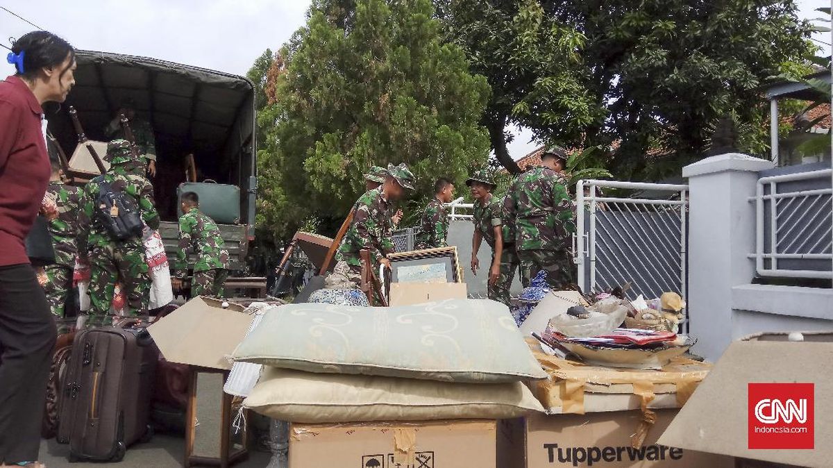 Mabes TNI Gusur 12 Rumah Dinas Dihuni Anak Purnawirawan