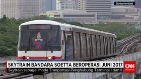 Skytrain Bandara Soetta Beroperasi Juni 2017