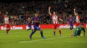 Barca Unggul 1-0 Atas Atletico di Babak Pertama