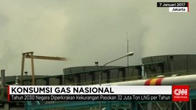 Konsumsi Gas Nasional