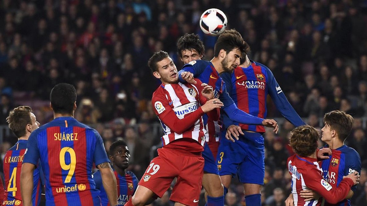 Duel Sengit Barcelona Vs Atletico di Semifinal Piala Raja