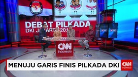 Performa Paslon dalam Debat Final Pilkada DKI Jakarta