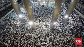 Lautan Massa Aksi 112 di Masjid Istiqlal