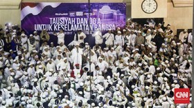 Doa untuk Rizieq Digelar di Monas, Polisi Siapkan Pengamanan