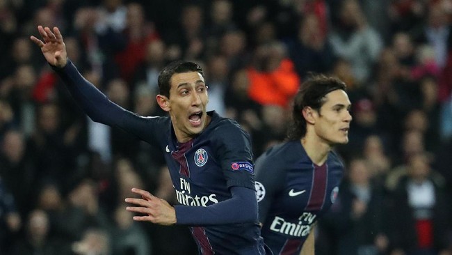 Unai Emery menilai trio PSG, Angel Di Maria-Edinson Cavani-Julian Draxler tampil bagus saat membawa PSG membantai Barcelona 4-0.