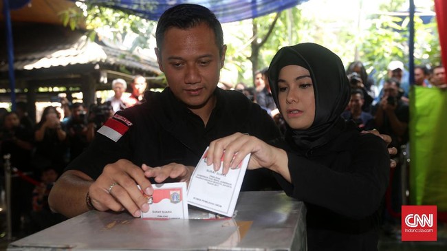 Agus Yudhoyono tak ingin berandai-andai terkait perolehan suaranya hari ini. Ia hanya ingin proses pemilihan DKI Jakarta hari ini berjalan dengan baik.